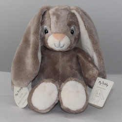 My Natural Bunny - Brun kanin bamse med navn på