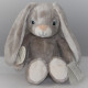 My Natural Bunny - Grå kanin bamse med navn på