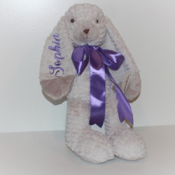 Teddykompaniet stor Lucy kaninbamse med navn på