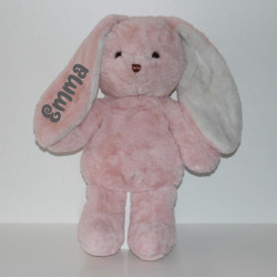 Teddykompaniet stor rosa Maja kanin bamse med navn