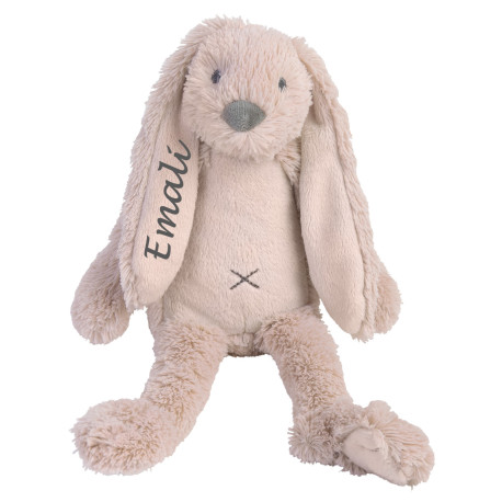 Happy Horse gammelrosa kanin bamse med navn på 38cm