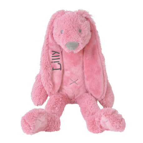 Happy Horse pink kaninbamse med navn på 38cm