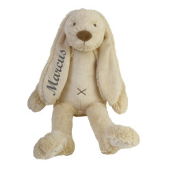 Happy Horse beige kanin bamse med navn på 38cm