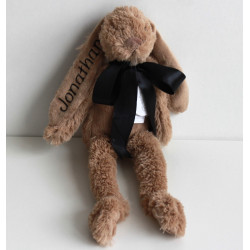 Fineste Happy Horse lysebrun Clay Richie kaninbamse med navn på 38cm