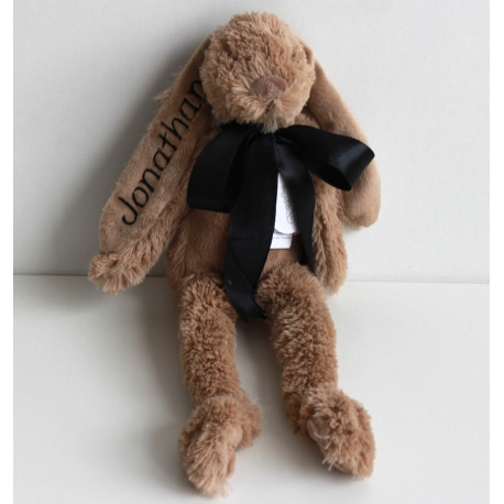 Fineste Happy Horse lysebrun Clay Richie kaninbamse med navn på 38cm