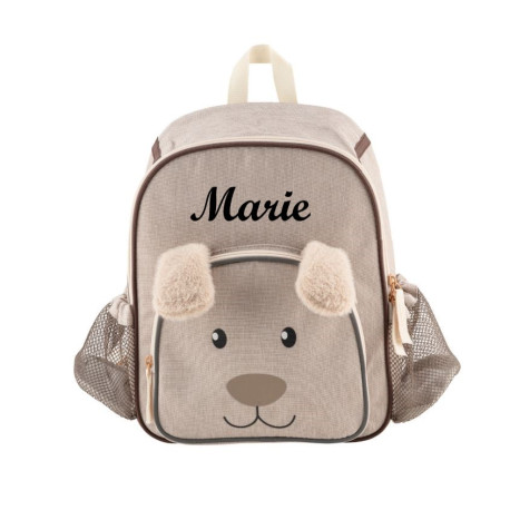 Sterntaler Locky hund børnerygsæk med navn på