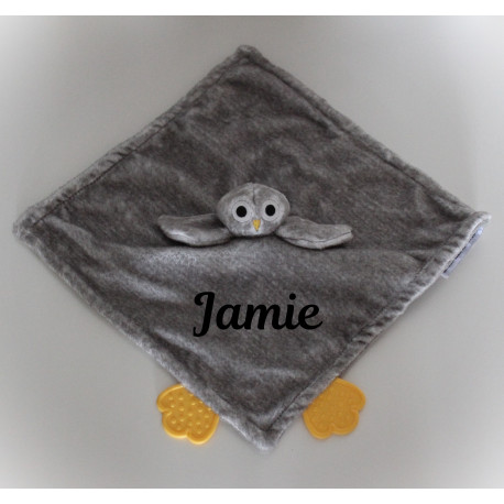 Grå ugle sutteklud med navn på