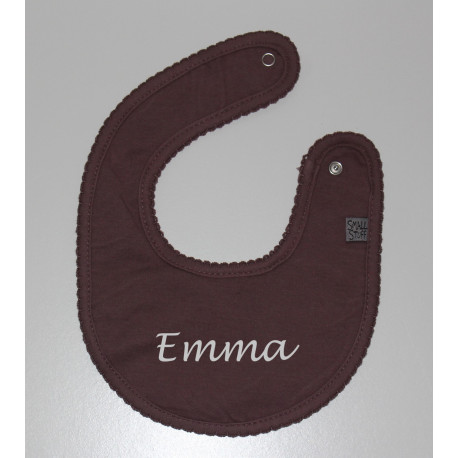 Smallstuff mørk rosa savlesmæk med navn på