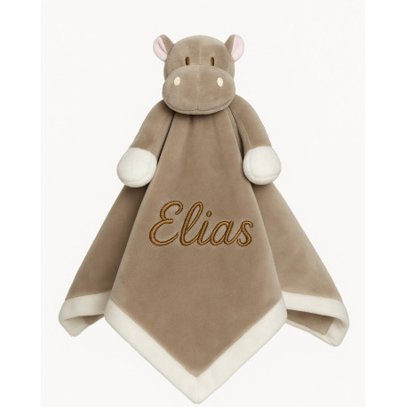 Teddykompaniet flodhest sutteklud med navn på