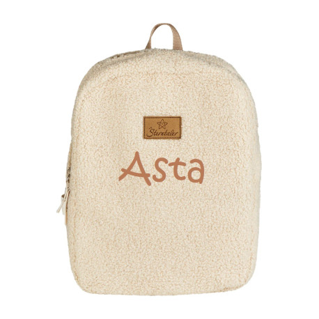 Sterntaler plys børnerygsæk med navn på