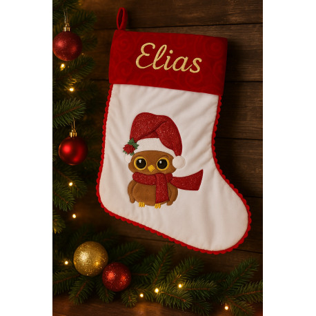 Personlig julesok til adventsgaver og julehygge.