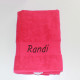 Håndklæde med broderet navn – perfekt til svømning og gymnastik