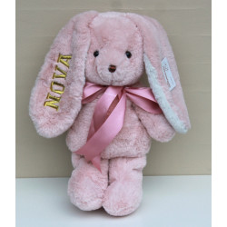 Teddykompaniet stor rosa Maja kanin bamse med navn