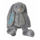 alletiders Happy Horse grå Richie kaninbamse med navn på 38cm