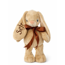 My Natural Bunny - Sand kanin bamse med navn på