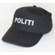 Sort børne kasket med navn på